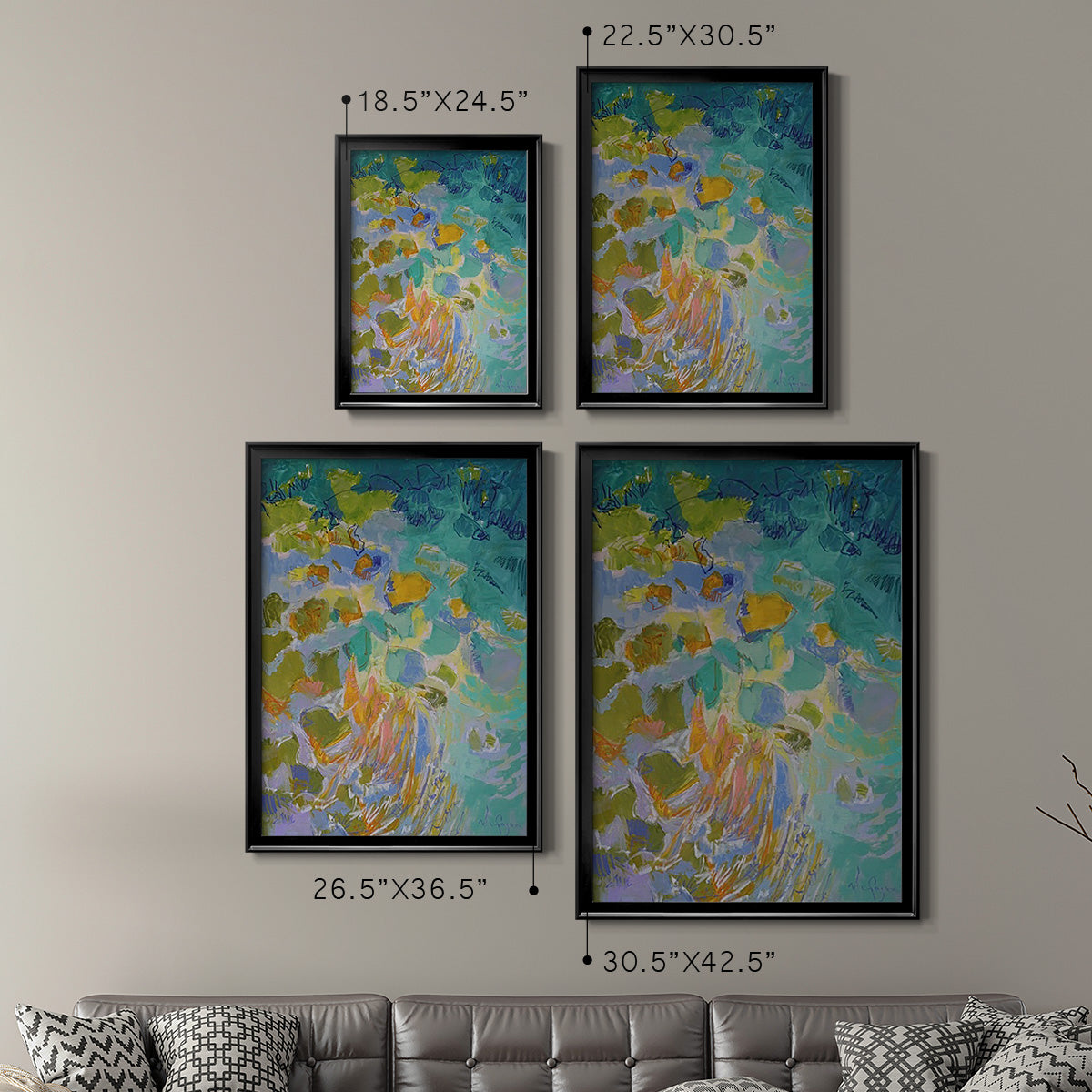 Lift Me Fly Me - Modern Framed Canvas Print