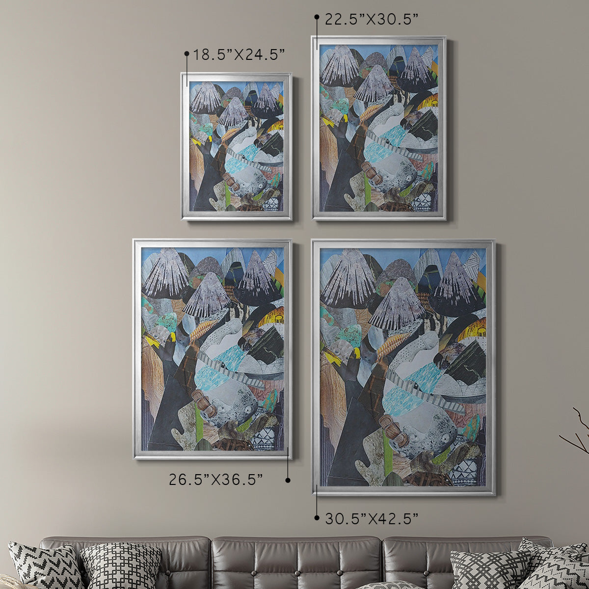 Arizona Highways - Modern Framed Canvas Print