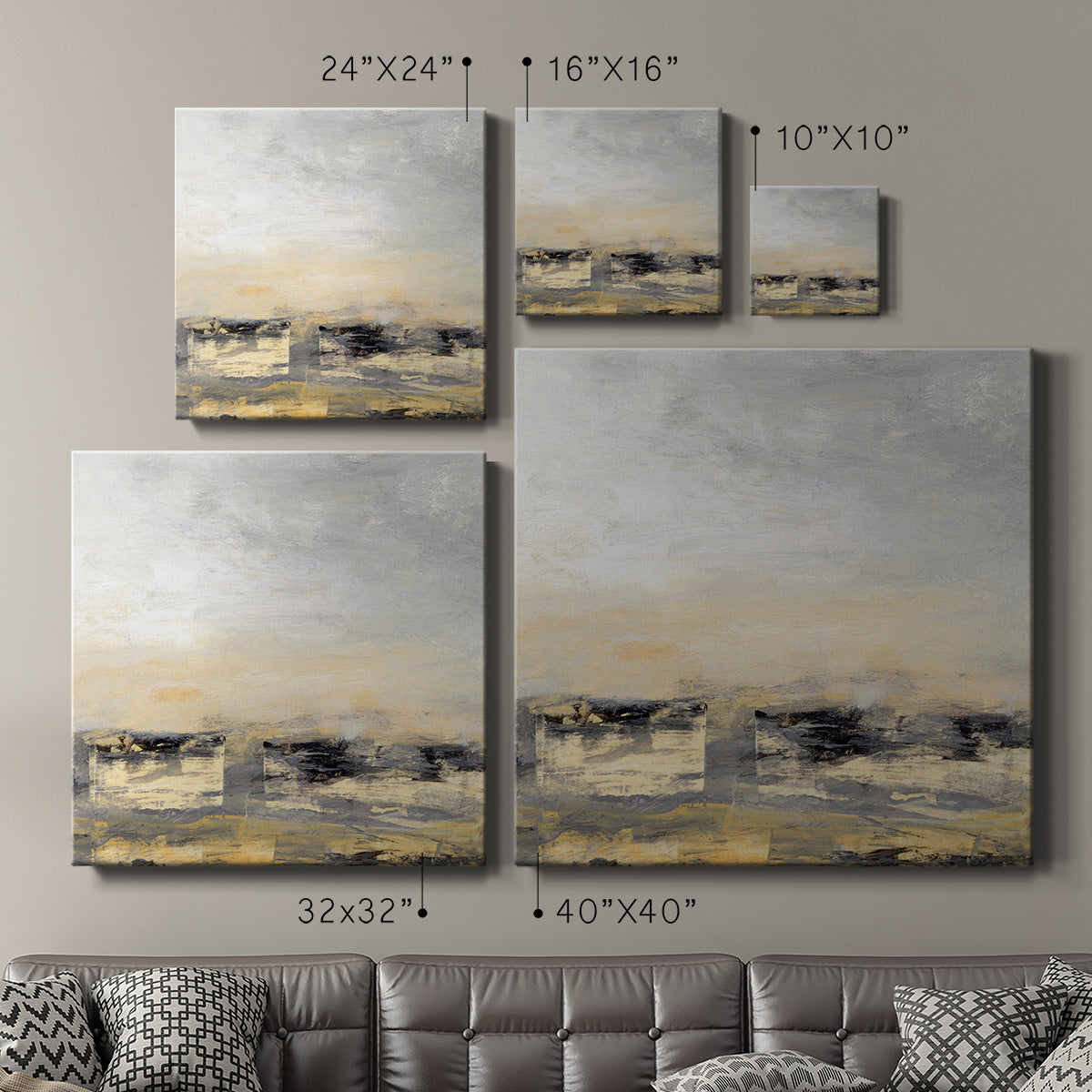 Airy III-Premium Gallery Wrapped Canvas - Ready to Hang