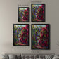 Lilacs & Rhodies - Modern Framed Canvas Print