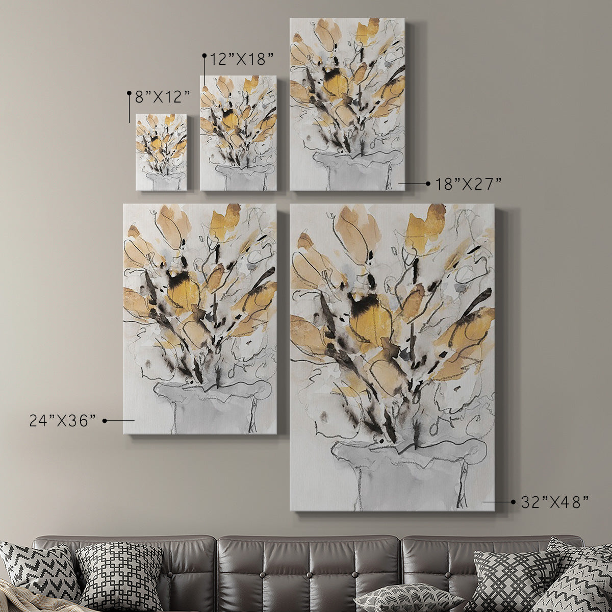 Seasonal Gatherings II - Canvas Art Print