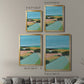 Bright Colored Countryside II - Modern Framed Canvas Print