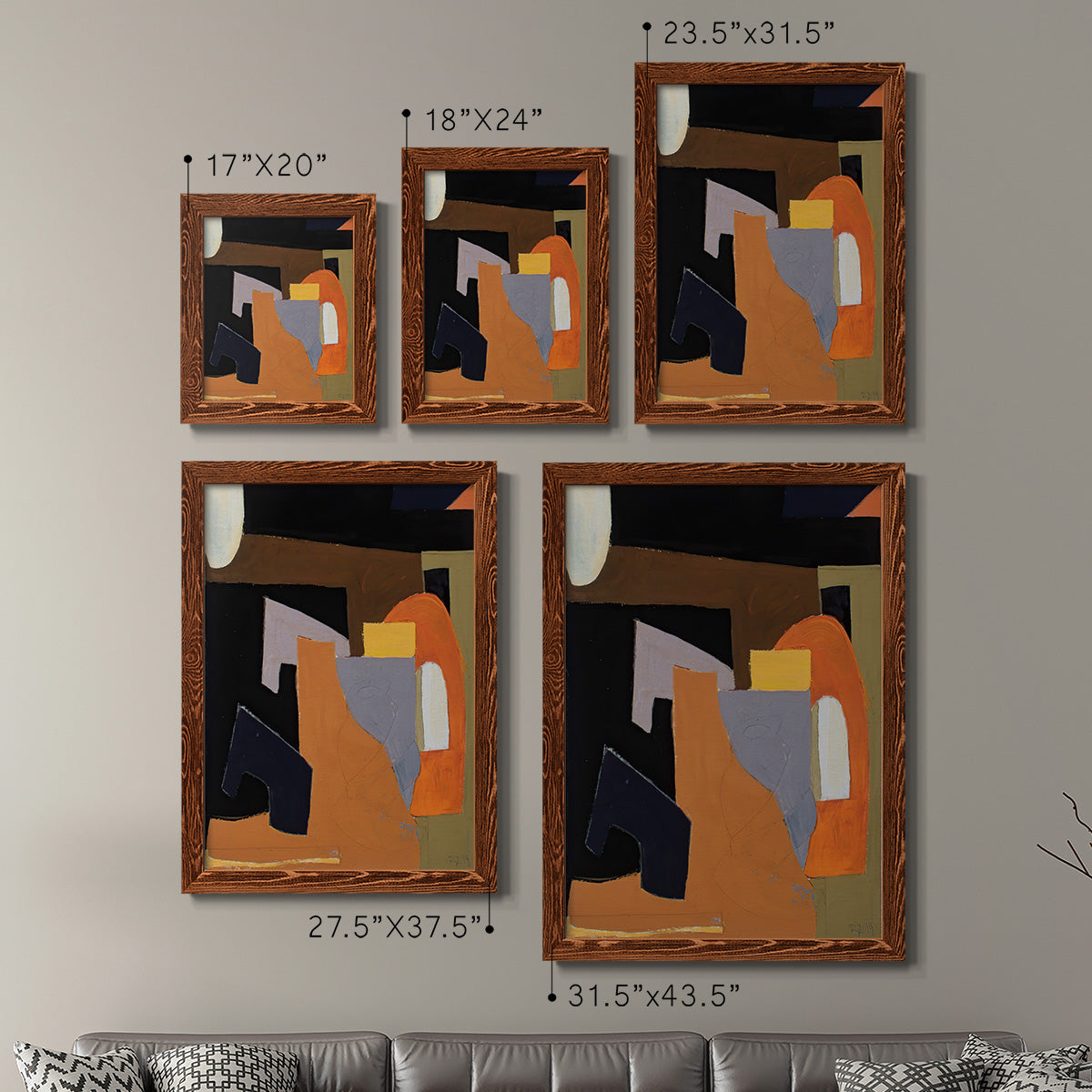 The Olive Press Rooom - Premium Framed Canvas 2 Piece Set - Ready to Hang