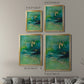 Peaceful Diptych II - Modern Framed Canvas Print