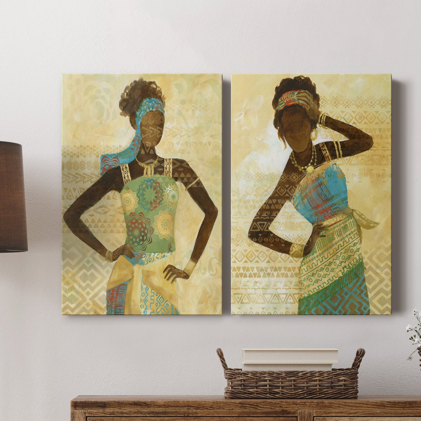 Tribal Vision I Premium Gallery Wrapped Canvas - Ready to Hang