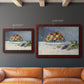 Still Life with Peaches and Grapes Premium Framed Canvas- Ready to Hang