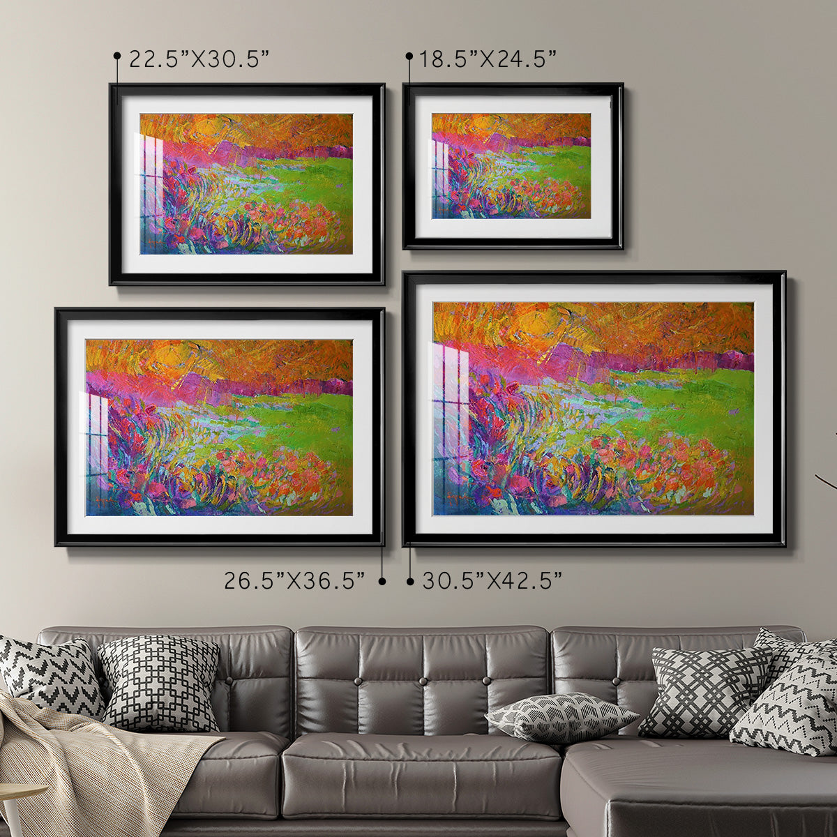 Meadowlands Premium Framed Print - Ready to Hang