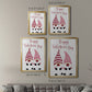 Valentines Gnomes - Modern Framed Canvas Print