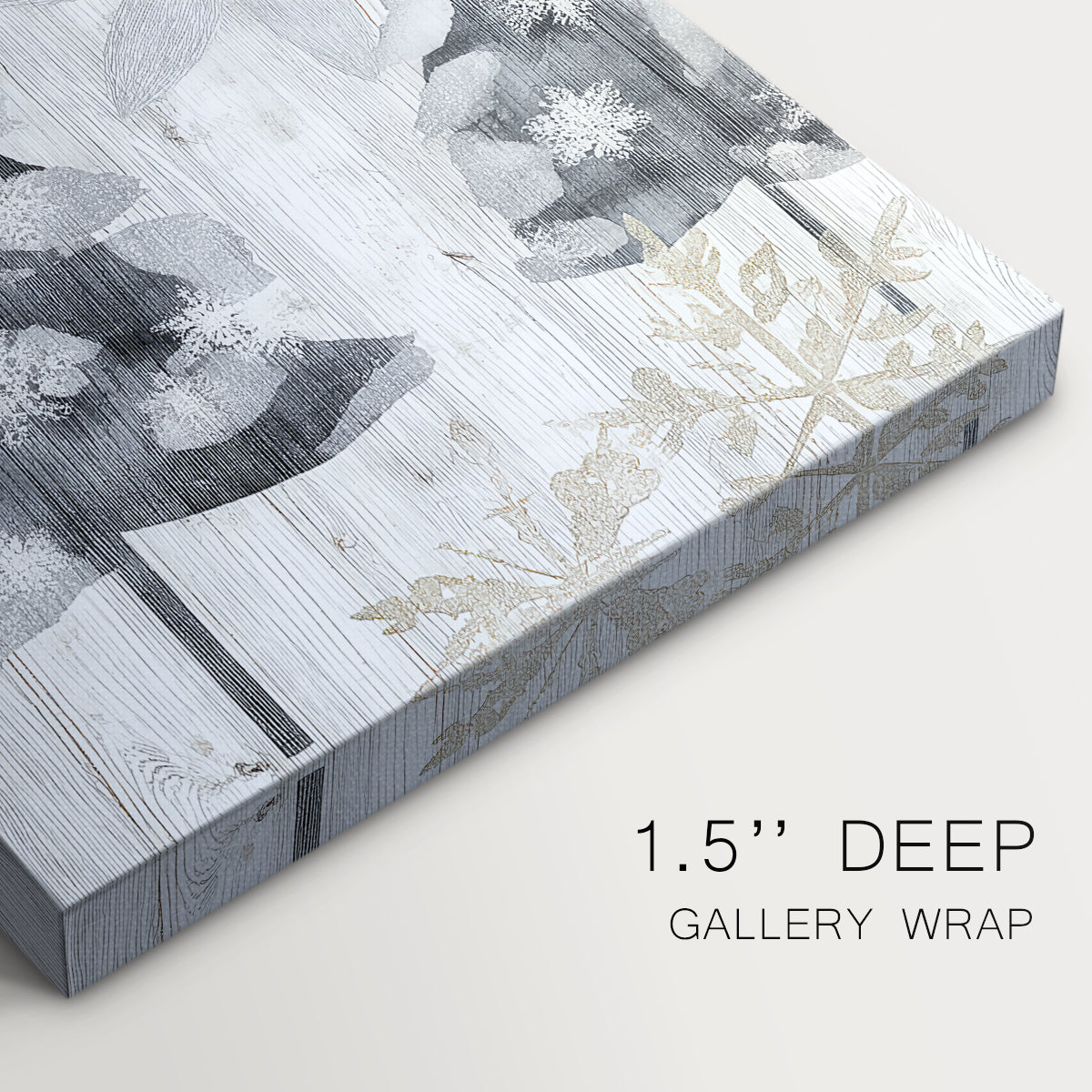 Silver Pines Square - Canvas Art Print