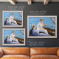 Impressionist leisure boating scene by Édouard Manet in an ornate weathered white frame shown in multiple size options.