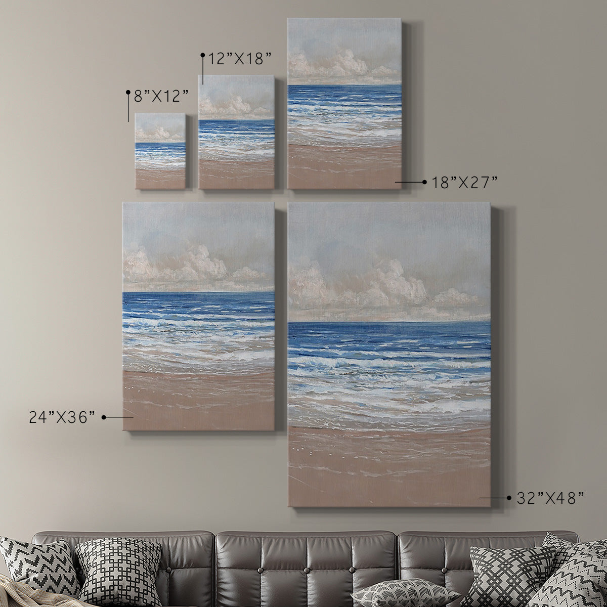 Stress-Free II Premium Gallery Wrapped Canvas - Ready to Hang