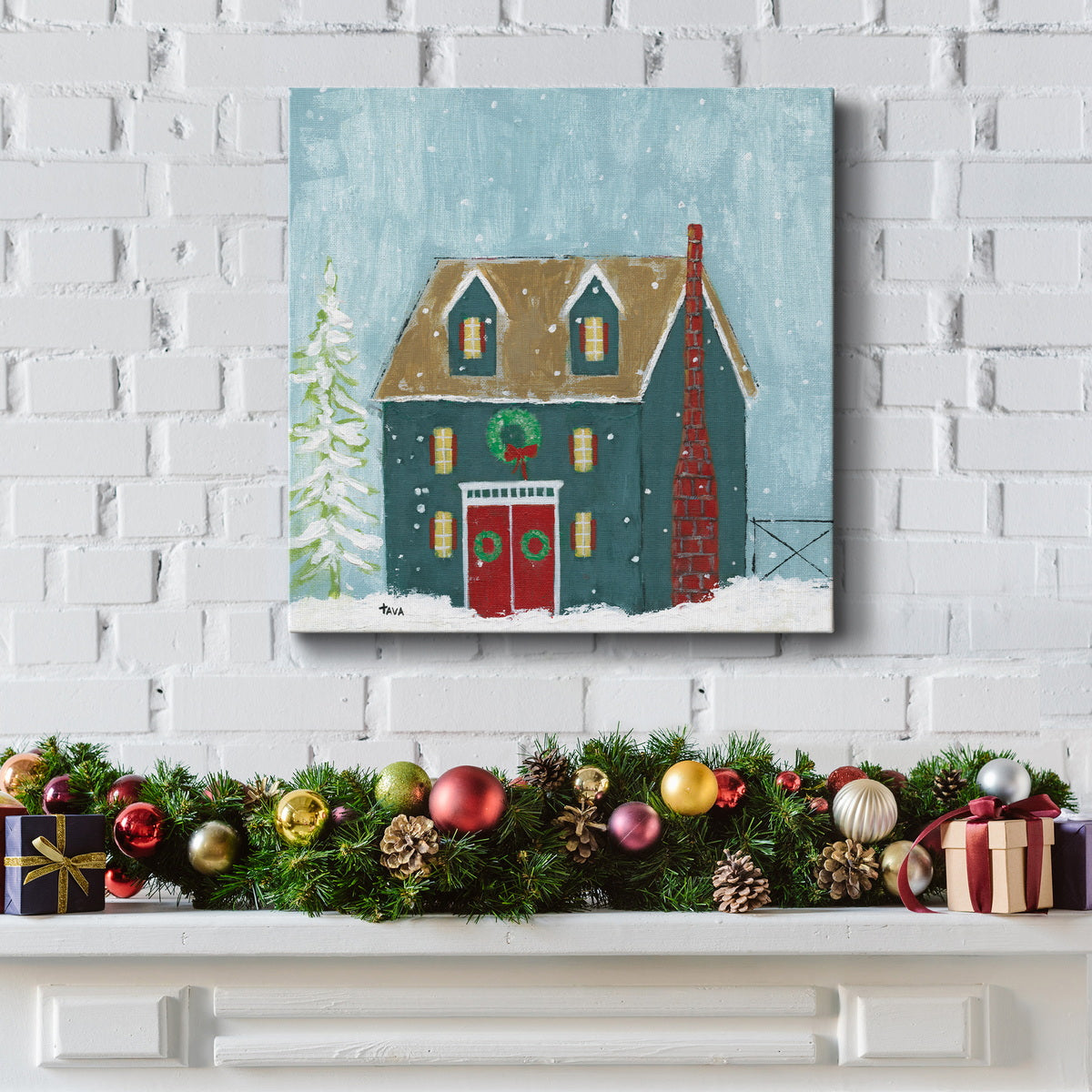 Ready For Christmas-Premium Gallery Wrapped Canvas - Ready to Hang