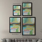 Radiant Horizon III - Modern Framed Canvas Print