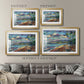 Morning Moon Over Waikiki - Modern Framed Art Print