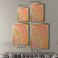 Peach Bliss I - Modern Framed Canvas Print