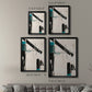 Geometry Notes III - Modern Framed Canvas Print