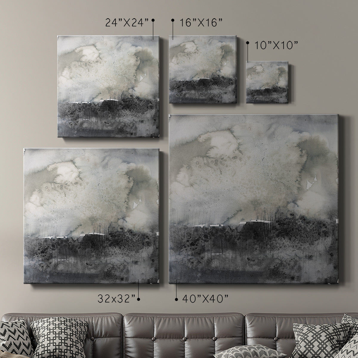 Salted Horizon II - Canvas Art Print