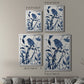 Bluebird Silhouette II - Modern Framed Canvas Print