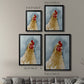 Chicken Portrait II - Modern Framed Canvas Print