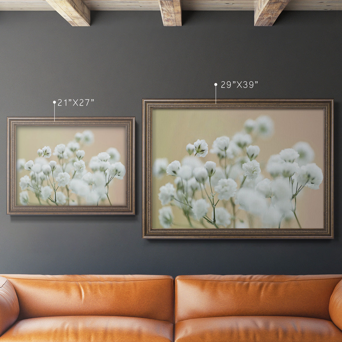 Baby's Breath Study II Premium Framed Canvas- Ready to Hang