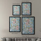 Faded Camellias I - Modern Framed Canvas Print