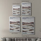 Muted Earth Layers II - Modern Framed Canvas Print