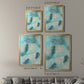 Blue Shift II - Modern Framed Canvas Print