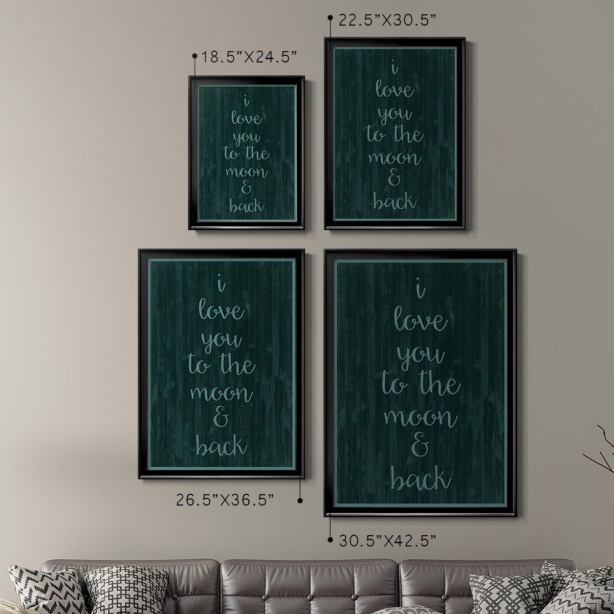 Spice Family Rules IV - Modern Framed Canvas Print