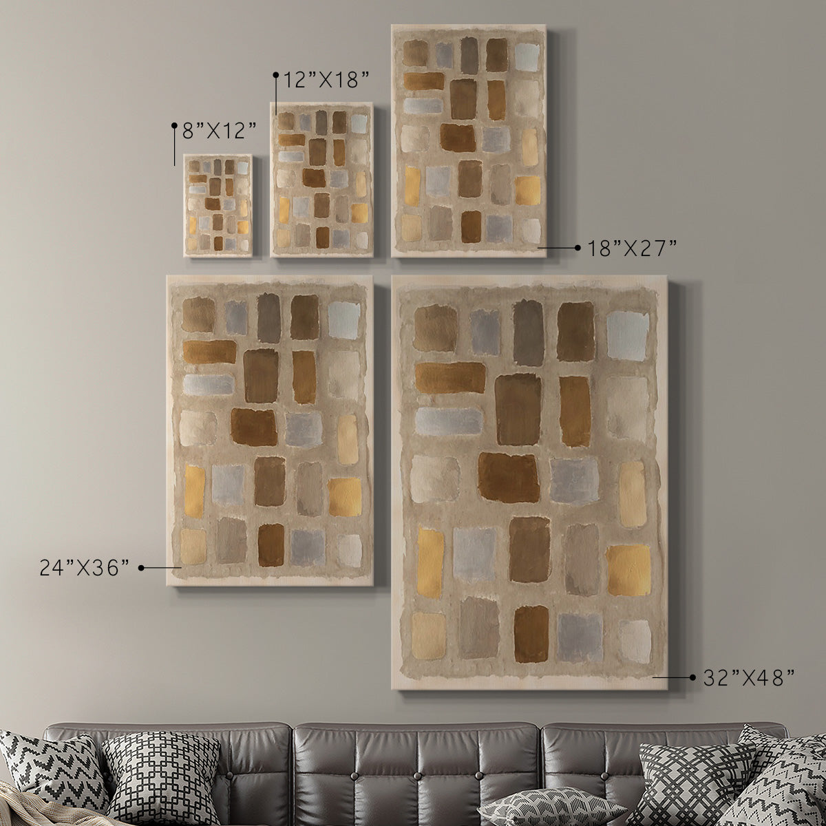 Sand Shaped I - Canvas Art Print