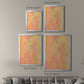 Peach Bliss III - Modern Framed Canvas Print