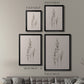 Delicate Stems I - Modern Framed Canvas Print