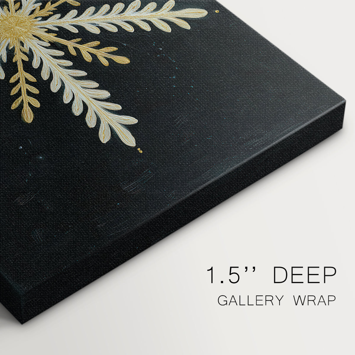 Chalk Snow Chapel - Canvas Art Print