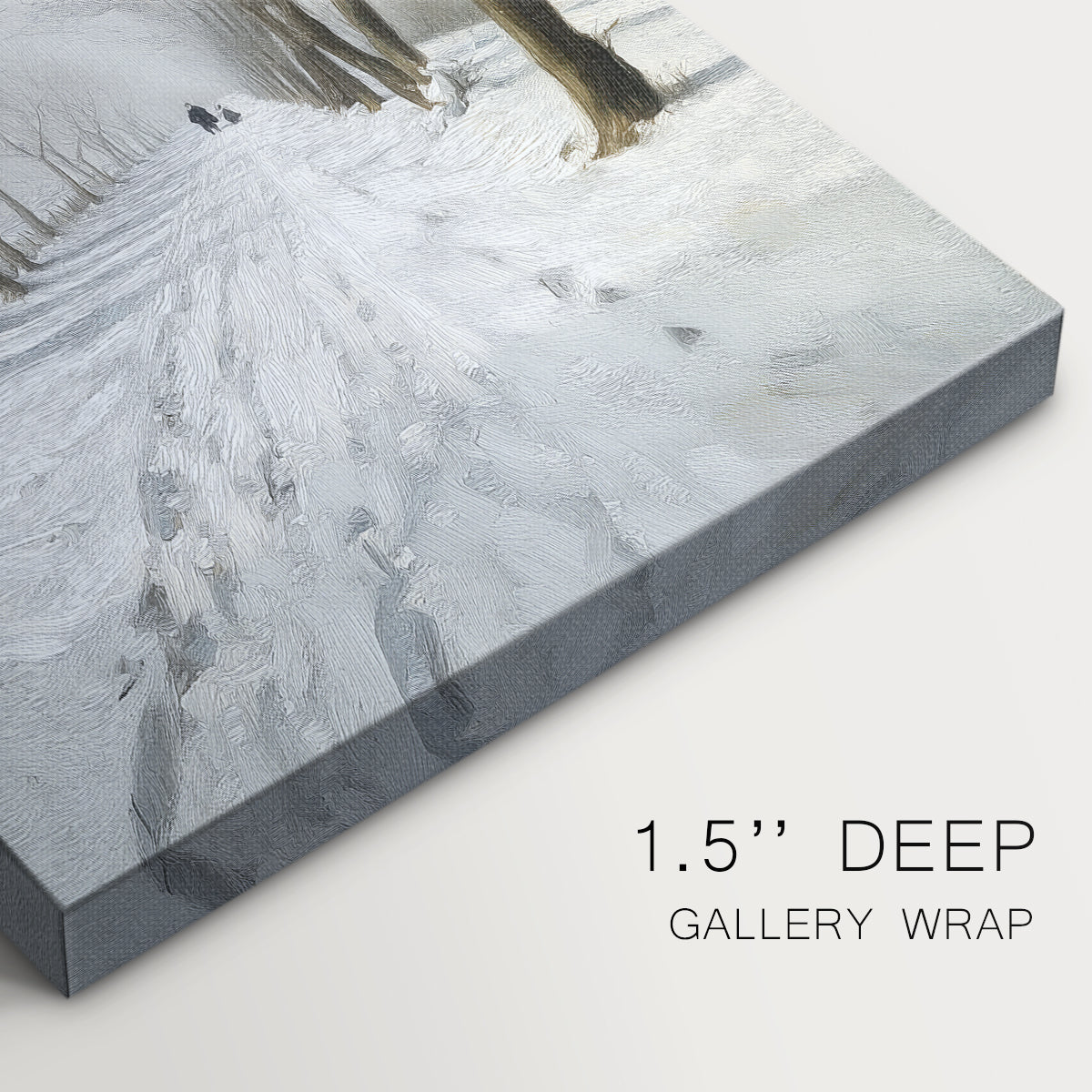 Frostlit Blessing of Midwinter - Canvas Art Print