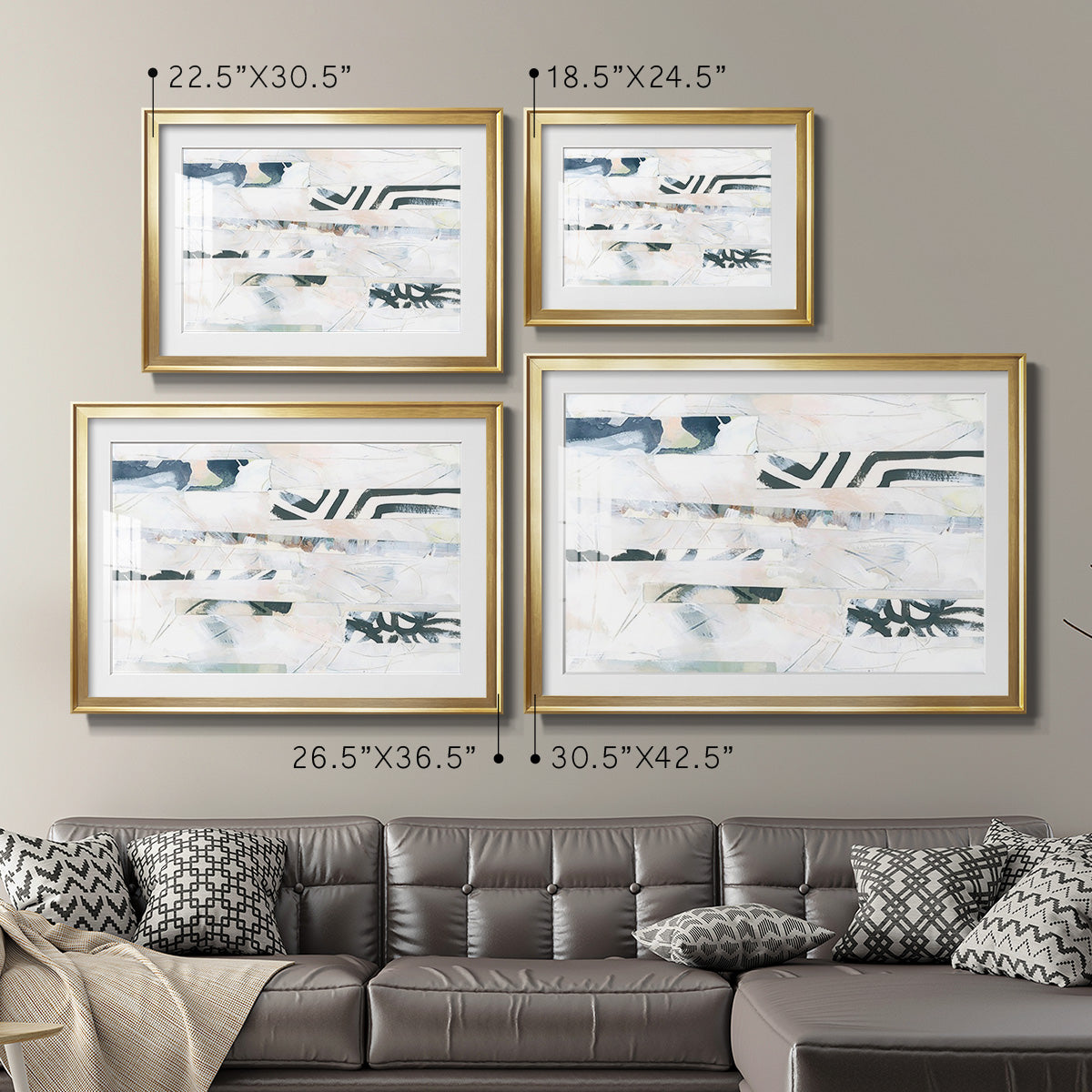 Pattern Camouflage II - Modern Framed Art Print