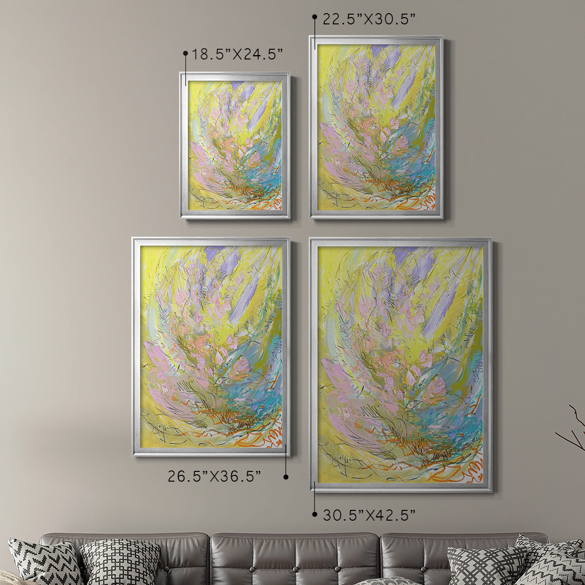 Approaching Equinox - Modern Framed Canvas Print