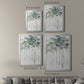 Impasto Tree Line II - Modern Framed Canvas Print