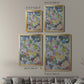 Canne Garden - Modern Framed Canvas Print