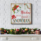 Snow Mittens-Premium Gallery Wrapped Canvas - Ready to Hang