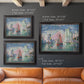 Impressionist harbor scene by Paul Signac in an ornate black frame with gilded inner detail shown in multiple size options.