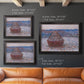 Impressionist single haystack landscape by Claude Monet in an ornate black frame with gilded inner detail shown in multiple size options.