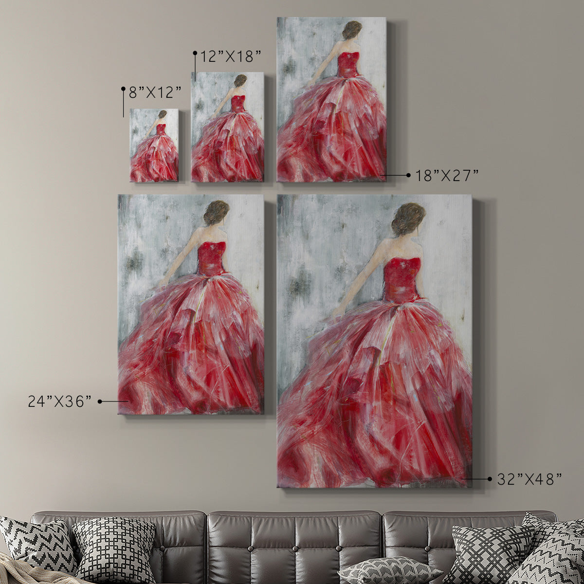 Redowa Premium Gallery Wrapped Canvas - Ready to Hang