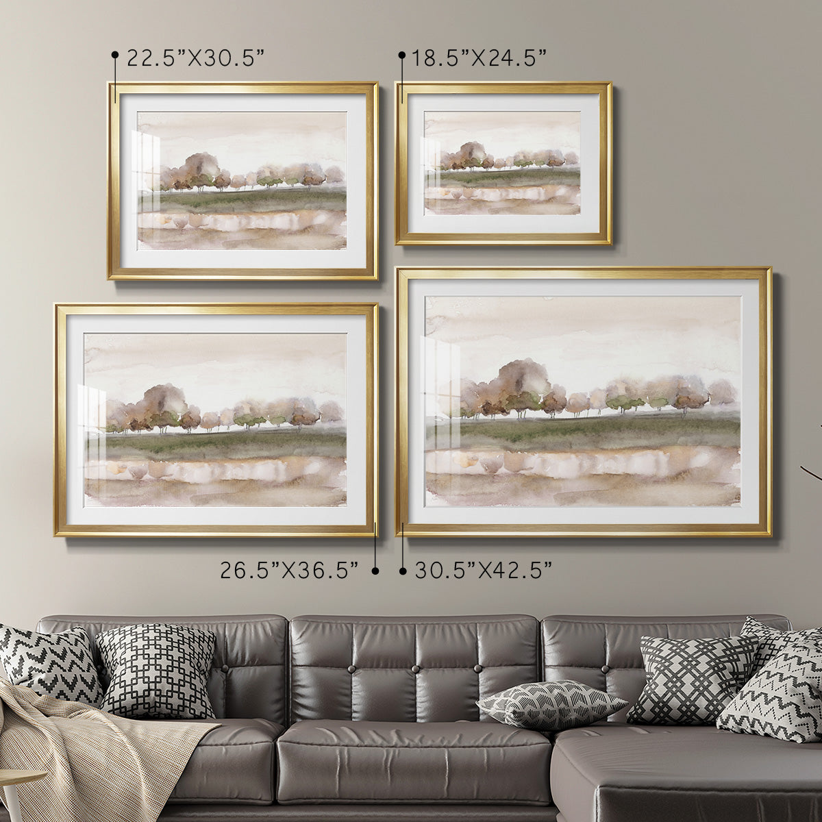 Soft Welcome Spring Premium Framed Print - Ready to Hang