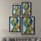 Horizontal Bands I - Modern Framed Canvas Print