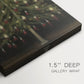 Night of Amber Village - Canvas Art Print