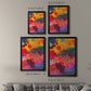 Vivaciously Changing II - Modern Framed Canvas Print