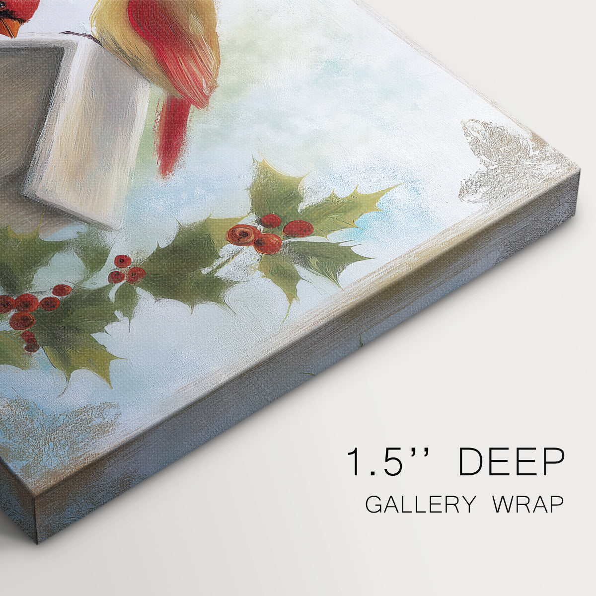 Midnight of Golden Midwinter - Canvas Art Print