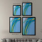 Circulating Flow III - Modern Framed Canvas Print