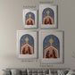 Boho Nativity I - Modern Framed Canvas Print