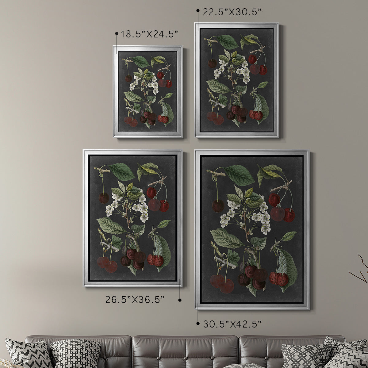 Orchard Varieties I - Modern Framed Canvas Print