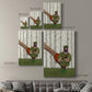 Pheasant Shooting Party 7 Premium Gallery Wrapped Canvas - Ready to Hang